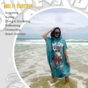 Changing Towel Poncho-HOTMANGO Microfiber