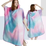 Towelling Poncho Womens - SOFTY