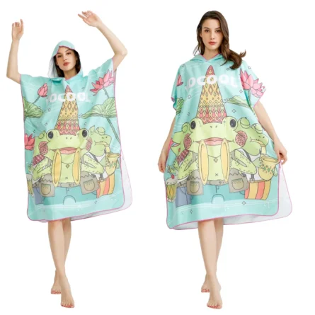 Hooded Poncho Towell