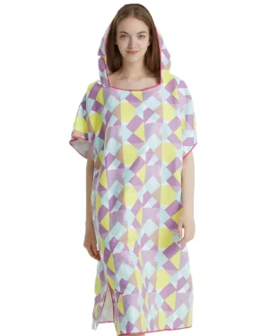 Ladies Poncho Towel-Quick-Dry Microfiber
