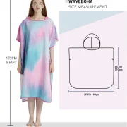 Towelling Poncho Womens - SOFTY
