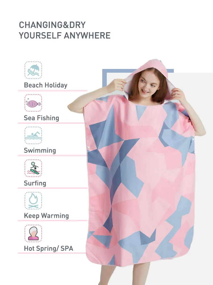 Ladies Towel Poncho