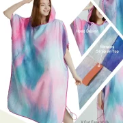 Towelling Poncho Womens - SOFTY