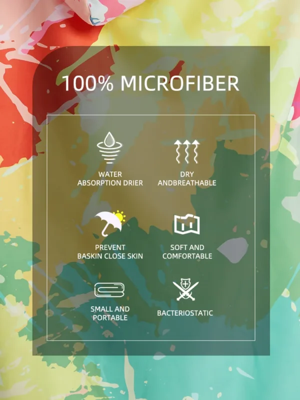 Ladies Towelling Poncho