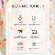 Towel Poncho Womens -Flamingo-