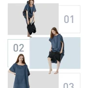 Towelling Poncho Womens -SOFTY-Quick-Dry Microfiber