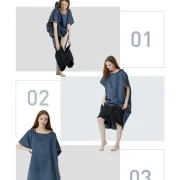 Towel Poncho Womens -Flamingo-Quick-Dry Microfiber