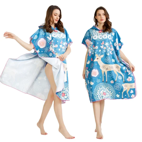 Hooded Poncho Towell