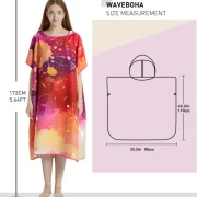 womens poncho towel