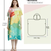 Ladies Towelling Poncho