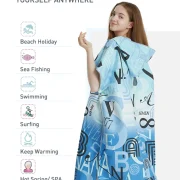 Womens Towel Poncho