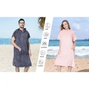 Towelling Ponchos for Adults