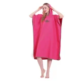 Adult Towel Poncho with Hood