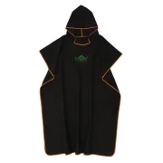 Adult Towel Poncho with Hood-Fish Surf