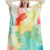 Ladies Towelling Poncho
