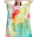 Ladies Towelling Poncho