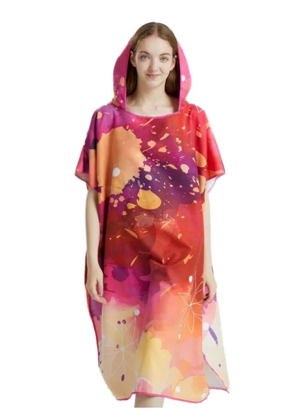 womens poncho towel