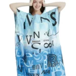 Womens Towel Poncho