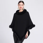 Poncho Women-Fashion Plaid