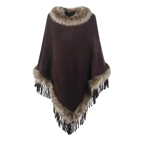 Women's Poncho UK Fashion-Maya