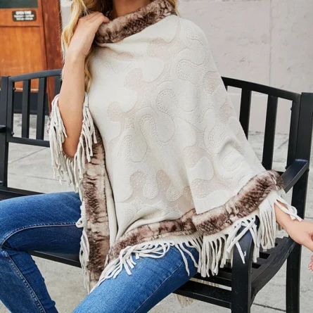 Women Poncho- American Cape - Image 6