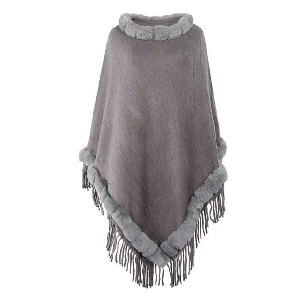 Womens Poncho - Pendulum Cape
