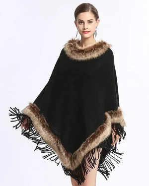 Women’s Poncho UK Fashion-Maya